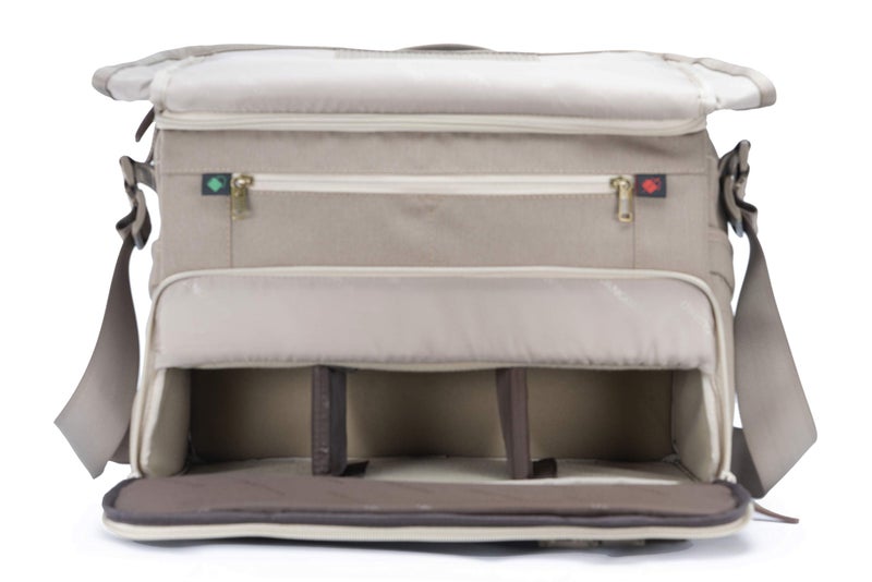 Vanguard VEO RANGE38 BG Messenger Bag for DSLR or Mirrorless/CSC Camera, Beige - Image 5